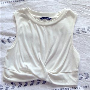 NWOT white shein tank